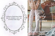 Curly Frames: Whimsical Borders, an Object Graphic by lerinartstudio (Thumbnail 2 of 12)
