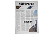 Newspaper Mockup, an Advertising Mockup by PixelMockup (Thumbnail 6 of 17)