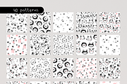 Forest animals. Clipart & patterns, an Animal Illustration by tata_ota (Thumbnail 7 of 11)