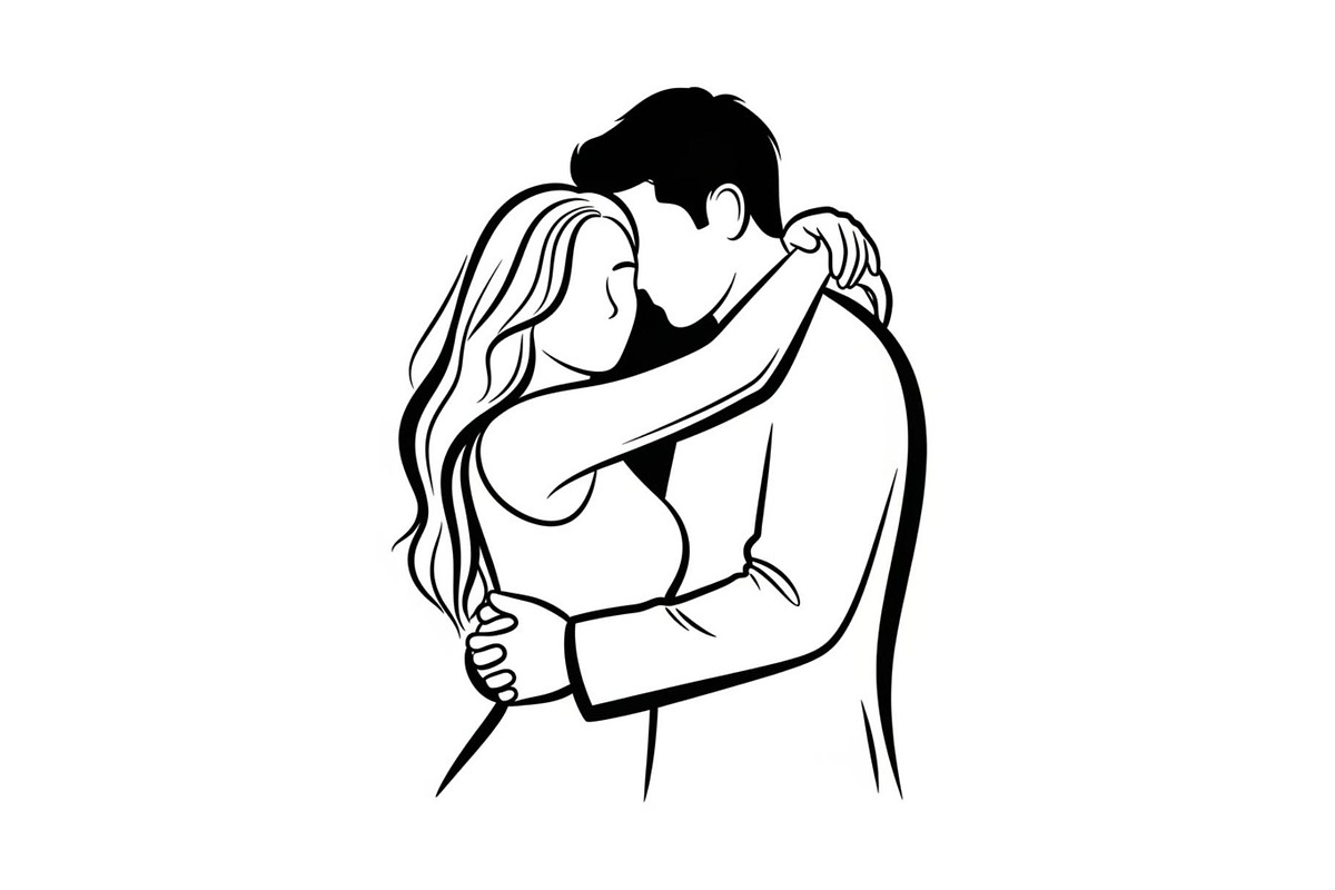 Couple Love Silhouette Bundle, an Illustration by jahid234 (Photo 31 of 48)