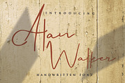 alan walker, a Handwritten Font by Mariyana (Thumbnail 2 of 5)