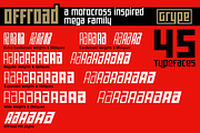 Offroad Collection, a Sans Serif Font by GRYPE (Thumbnail 3 of 6)