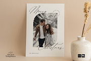 Christmas Card Template CC210, a Card Template by Always Templates (Thumbnail 2 of 3)