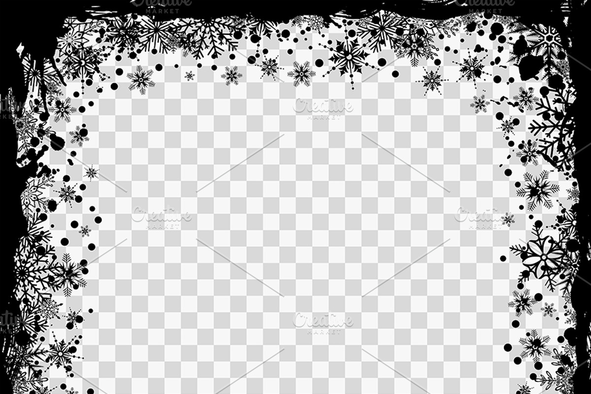 Christmas and New Year Frames, a Decorative Illustration by TAlex (Photo 5 of 6)