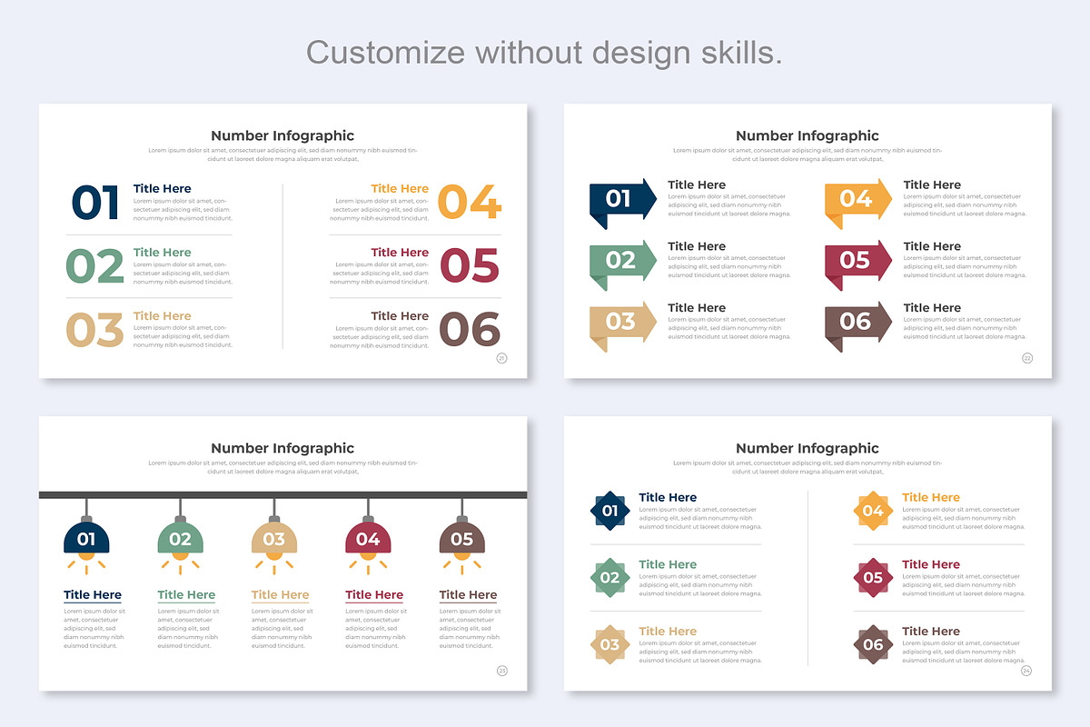 Number Infographic, a Presentation Template by Mighty-Slide (Photo 5 of 7)