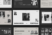Photography Portfolio Canva Template, a Presentation Template by Amaré Creative (Thumbnail 4 of 7)
