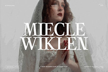 Miecle Wiklen - Elegant Serif Font