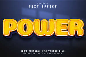 Font Text Effect 3d Editable Vol 24