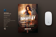 Birthday Party - Flyer Template, a Flyer Template by Rome B Creation (Thumbnail 2 of 3)
