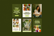 Luxury Canva Pinterest Templates, a Social Media Template by Glo Design Studio (Thumbnail 7 of 10)