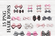 Pink and Gray Baby Scene Creator, a Product Mockup by AllTheKewtClipart (Thumbnail 5 of 8)