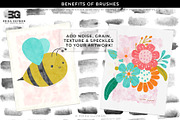 Procreate Watercolor Brush Stamps, a Brush Add-On by Erika Guymon (Thumbnail 2 of 5)
