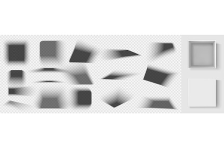 Square shadows overlay effect and, an Object Graphic by art PVP - market