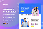 SAAS Modern - Bundling Landing Page, a Landing Page Template by Portocraft (Thumbnail 1 of 12)
