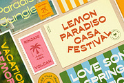 Kaligra Tropicana Sans, a Sans Serif Font by Kaligra.co (Thumbnail 10 of 22)