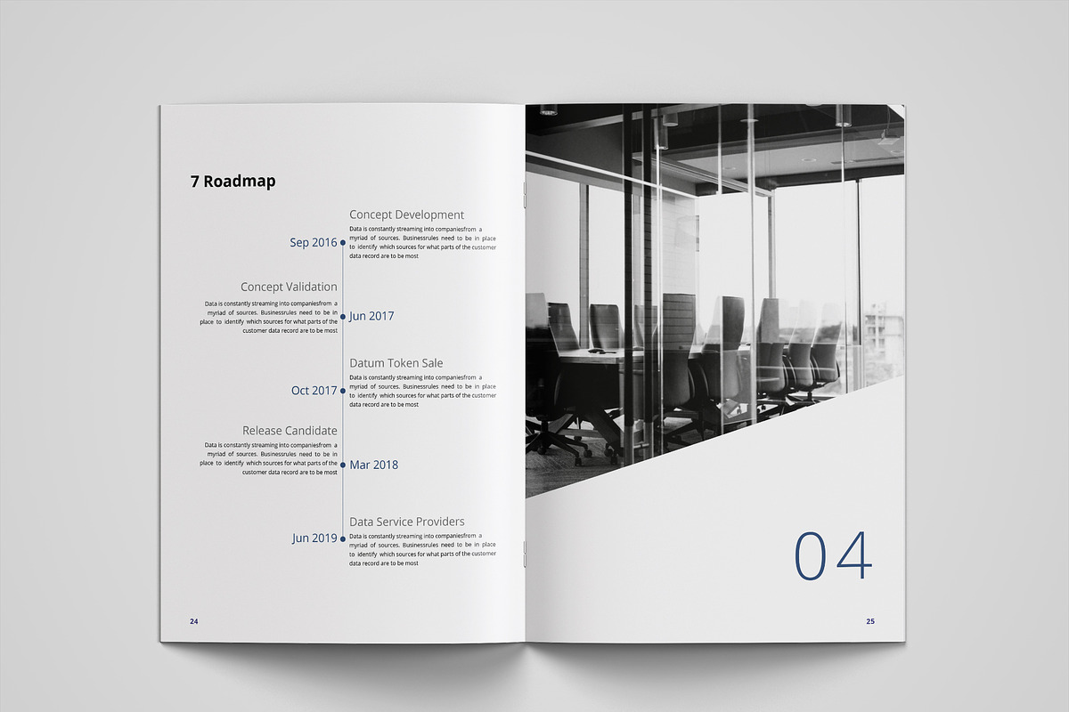 White Paper 30 Pages, a Brochure Template by azadcsstune (Photo 12 of 15)
