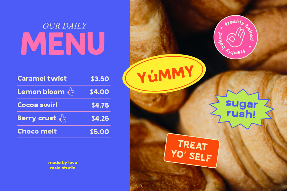 Little Crumble Soft Display Font, a Sans Serif Font by Rasio Studio (Photo 6 of 8)