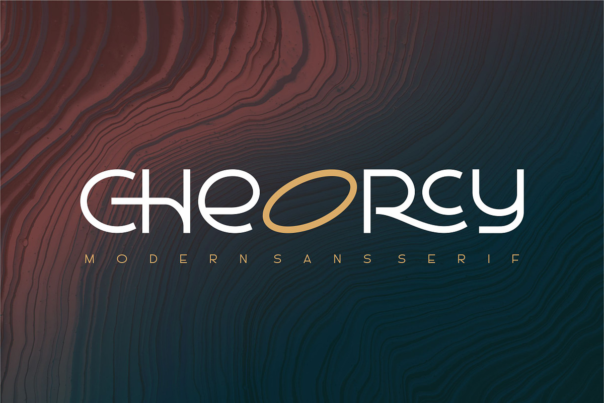 Cheorcy |Modern Sans|, a Sans Serif Font by ErgibiStudio (Photo 1 of 11)