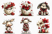 Whimsical Easter Clipart PNG, an Illustration by Craft Nest (Thumbnail 3 of 11)