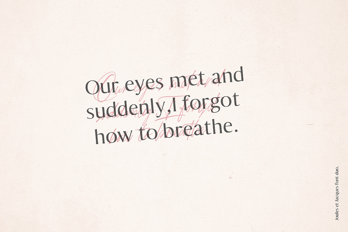 Joules et Jacques Font Duo, a Handwritten Font by Nicky Laatz (Photo 12 of 20)