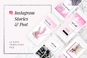 BEAUTY - social media template, a Social Media Template by Digital Breath templates (Thumbnail 1 of 4)