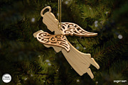 3D Christmas Angels Ornament Bundle, a Decorative Illustration by svgocean (Thumbnail 10 of 20)