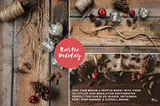 Rustic Holiday Photo Bundle, a Books & Magazine Mockup by Tina Crespo (Thumbnail 3 of 3)