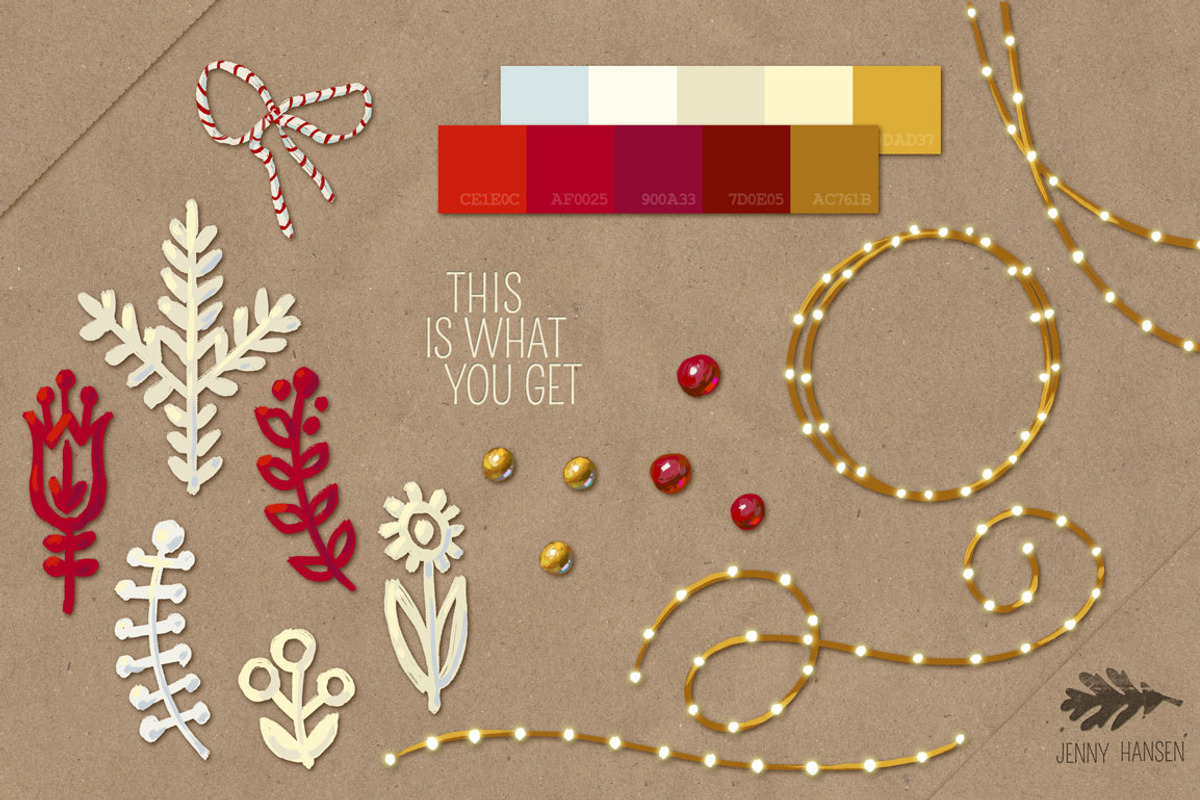 GraphicsBundle: ScandinavianHolidays, a Templates & Theme by Jenny Hansen Suites (Photo 4 of 6)
