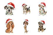 Quirky Christmas Dog Sublimation PNG, an Illustration by SinaCreation (Thumbnail 3 of 7)