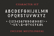 Gripstone Stencil - Vintage Font Duo, a Sans Serif Font by Martype Co (Thumbnail 7 of 9)