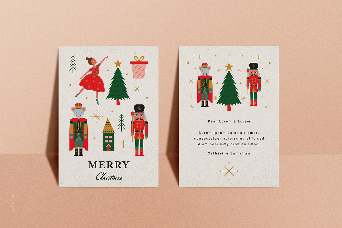 Christmas Collection Illustrations, an Illustration by Pixejoo (Photo 2 of 15)
