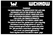 Music Thing, a Font by weknow (Thumbnail 6 of 8)