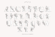 Line Art & Watercolour Greenery, an Illustration by January Bloom (Thumbnail 20 of 22)