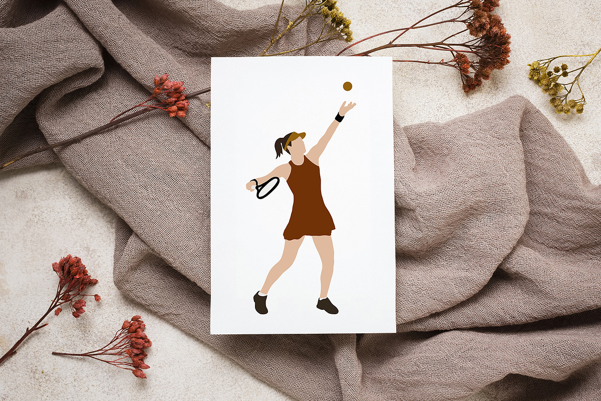 Abstract Summer Sport athlete, a Person Illustration by ApetekMarket (Photo 2 of 9)