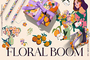 Floral Boom || Posters Affirmations, a Pattern Graphic by nadispasibenko (Thumbnail 1 of 13)