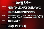 Denverio – Graffiti Font & Swashes, a Sans Serif Font by Dm Studio (Thumbnail 9 of 9)