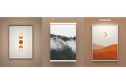 Minimalist Frame Mockup Bundle, a Print Template by HeraclesVisuals (Thumbnail 10 of 10)