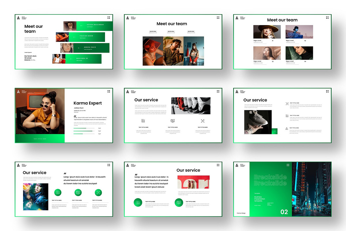Karma – Business Keynote Template, a Presentation Template by Dens Creative Studio (Photo 3 of 6)