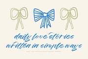 Melifates Modern Elegant Handwritten, a Script Font by stylishtype.co (Thumbnail 8 of 20)