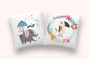 Cute elephant collection, an Animal Illustration by rosypatterns (Thumbnail 10 of 11)
