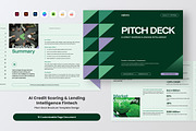 AI Credit Scoring Fintech Pitch Deck, a Brochure Template by productype1 (Thumbnail 1 of 7)