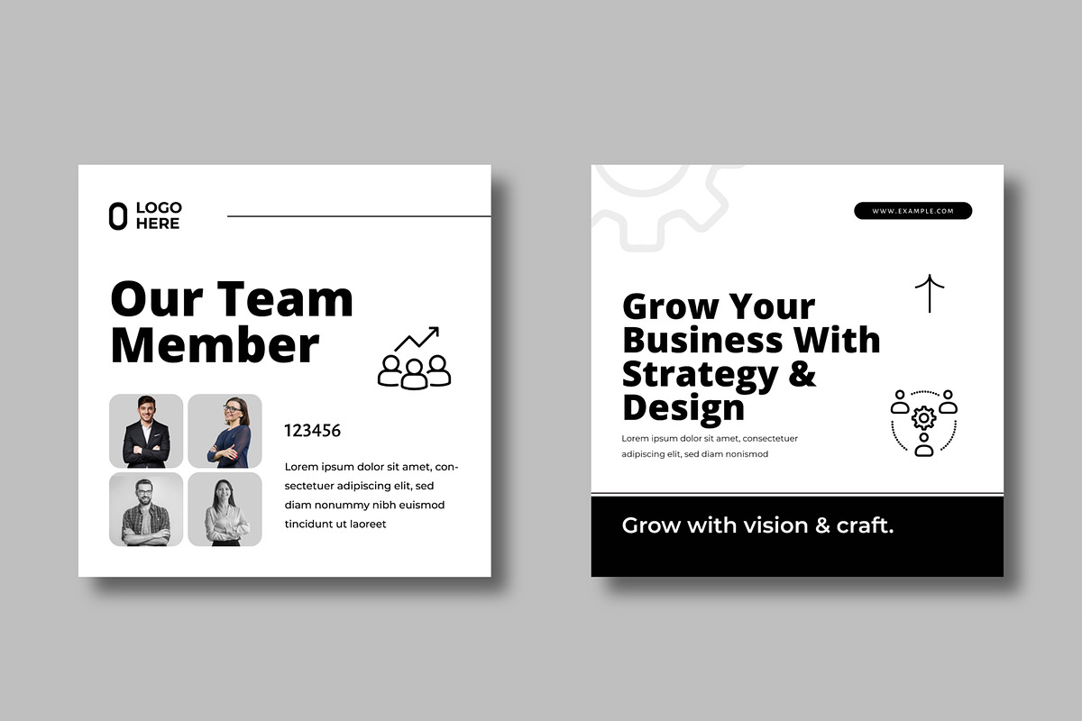 Corporate Business Social Media Post, a Social Media Template by MightyDesign (Photo 3 of 8)