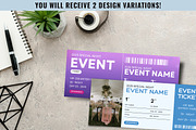 Canva Event Ticket Printable PDF, a Card Template by Snapybiz (Thumbnail 5 of 10)