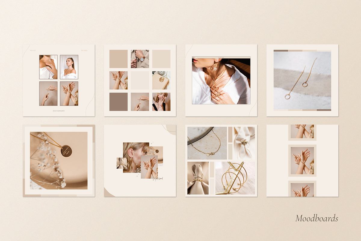 Jewelry Social Media Kit CANVA, a Social Media Template by Wildnun Studio (Photo 15 of 27)