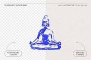 Wellness And Yoga Illustrations, a Sport Illustration by TheMountBirdStudio (Thumbnail 2 of 18)