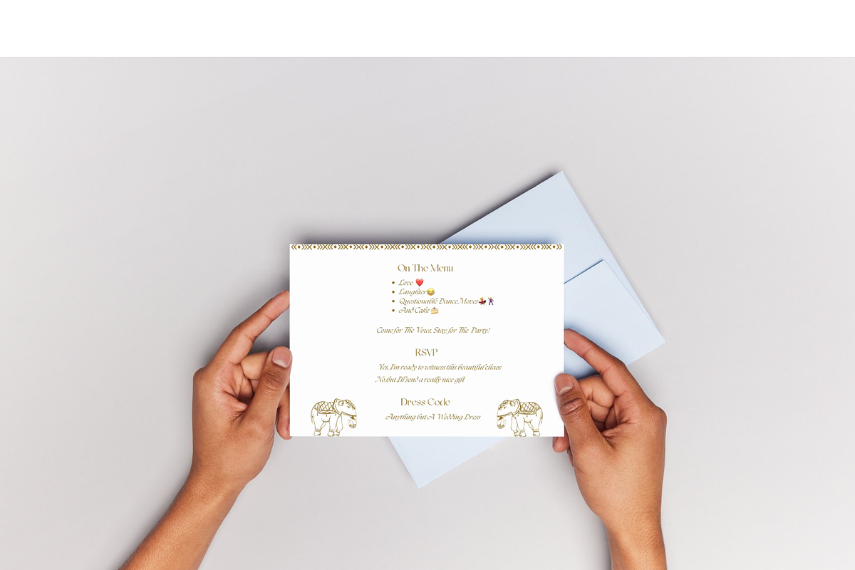 Cross Continent Wedding Invitation, an Invitation Template by Nhance (Photo 3 of 4)