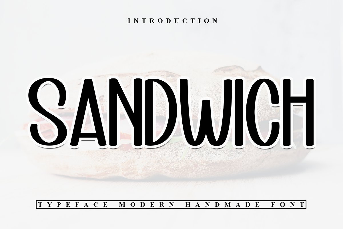 Sandwich, a Serif Font by InermediaSTUDIO (Photo 1 of 7)