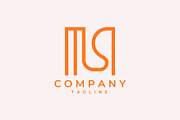 Ms letter monogram logp, a Branding & Logo Template by Vectorium Studio (Thumbnail 2 of 2)