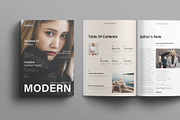 Modern Creative Lifestyle Magazine, a Magazine Template by MassiveCreator (Thumbnail 1 of 7)