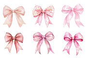 Pink Coquette Bow Sublimation, an Illustration by SinaCreation (Thumbnail 4 of 5)